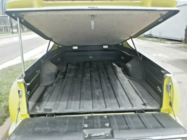 1978 chevrolet el camino truck 305 v8 automatic topper sun roof rhino lined bed