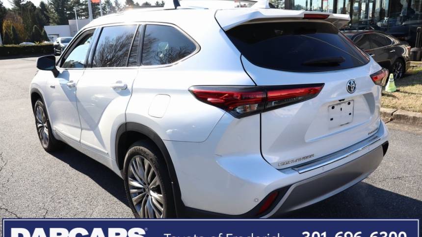 2020 toyota highlander hybrid platinum