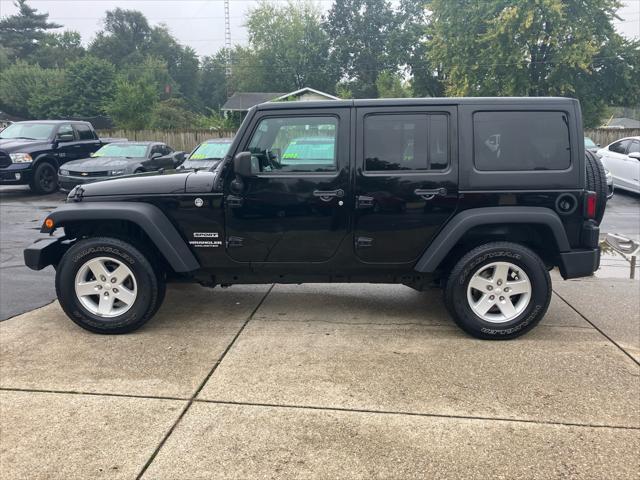 2016 jeep wrangler unlimited sport