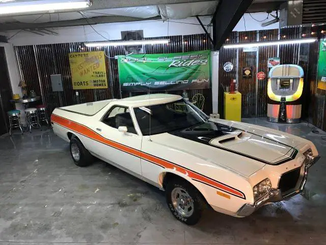white ford ranchero with 30,399 miles available now!