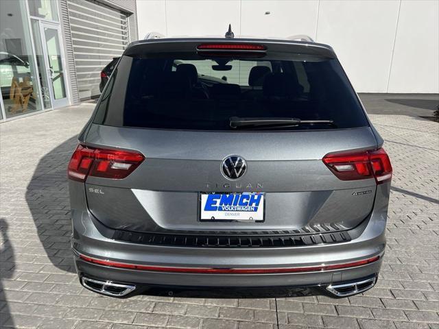 2022 volkswagen tiguan 2.0t sel r-line 4motion