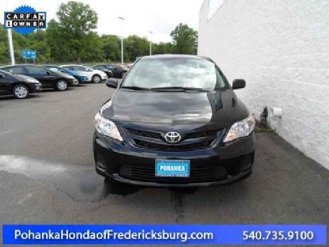 2012 toyota corolla le in fredericksburg, va