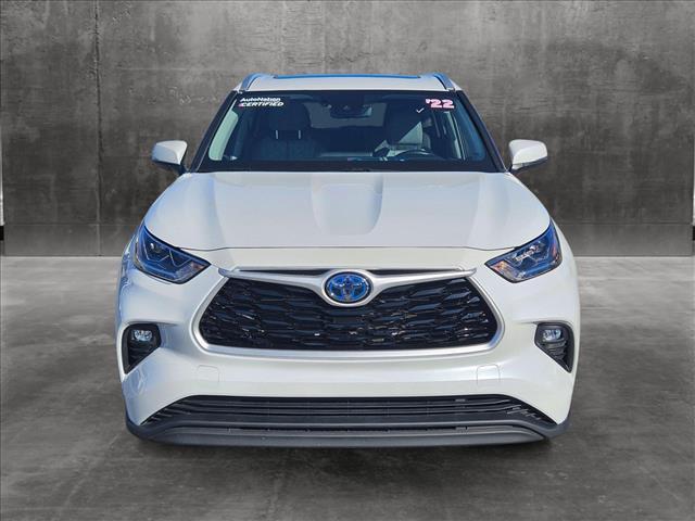 2022 toyota highlander hybrid bronze edition