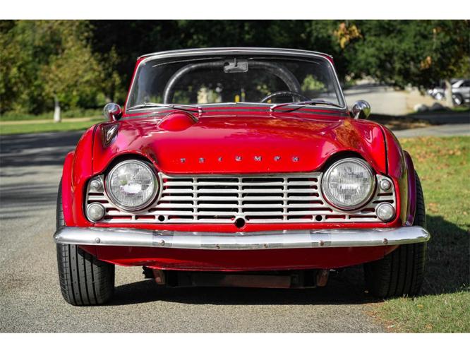 1964 triumph tr4 in sherman oaks, california