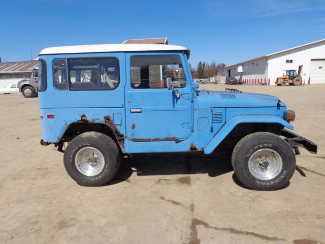1978 toyota land cruiser, 257.9 ci, manual trans
