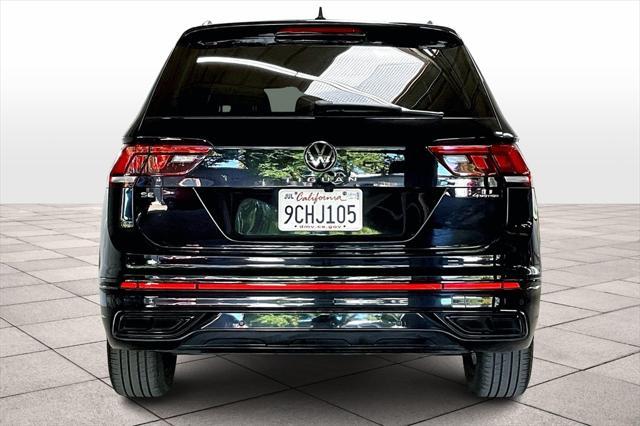 2022 volkswagen tiguan 2.0t se r-line black 4motion