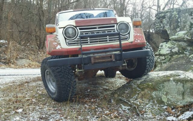 toyota land cruiser 1978 rare a/c suv fj55 fj 55 40 fj40 iron pig not jeep jk cj