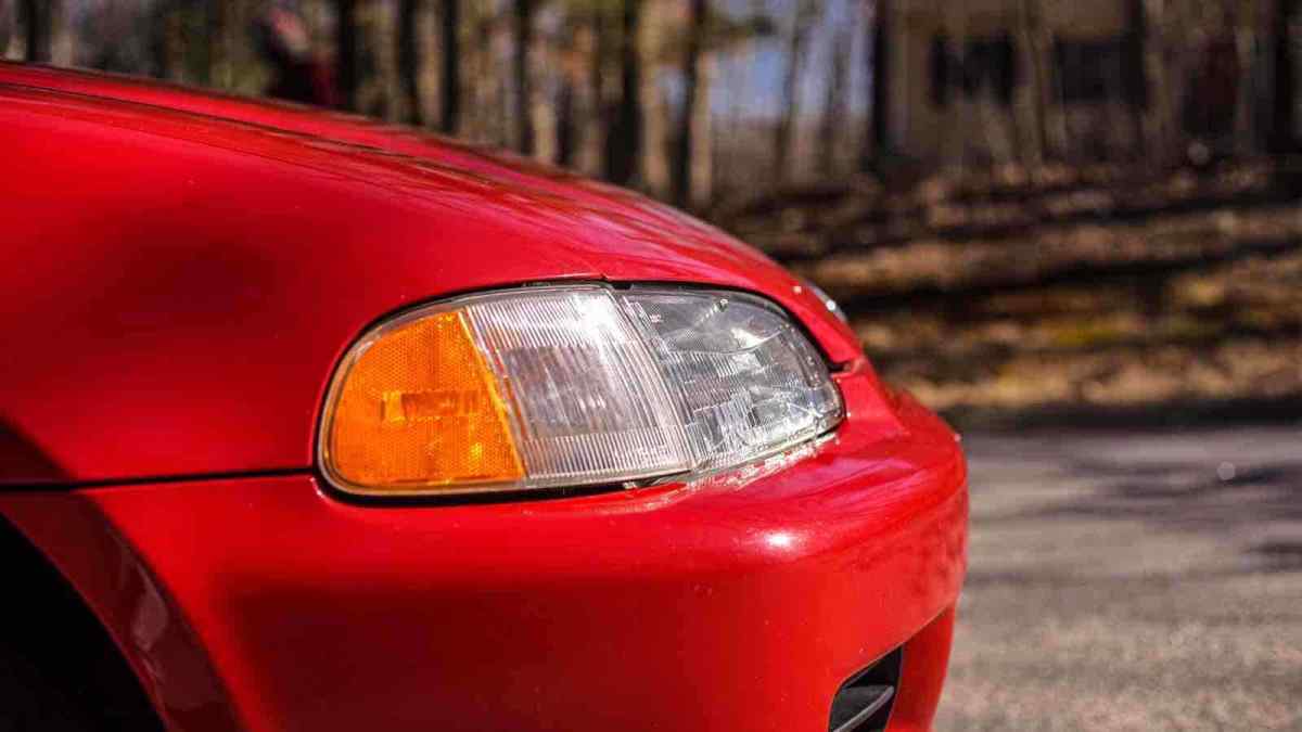 1992 honda civic hatchback red fwd manual vx