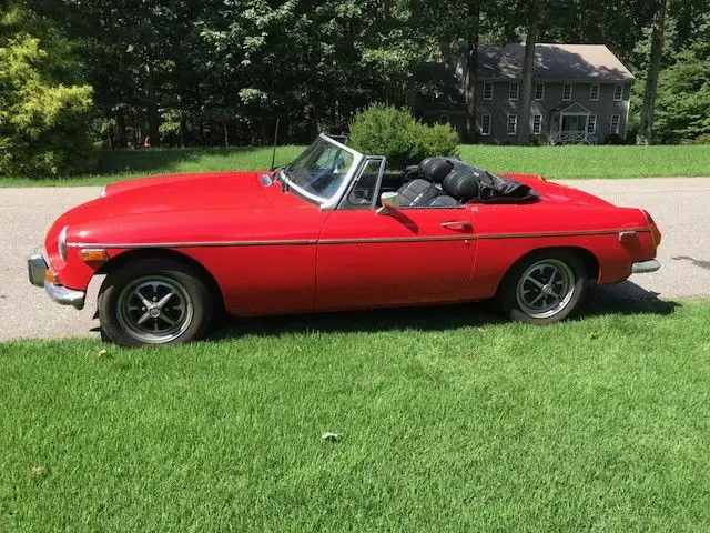 1972 mgb chrome bumper cruiser