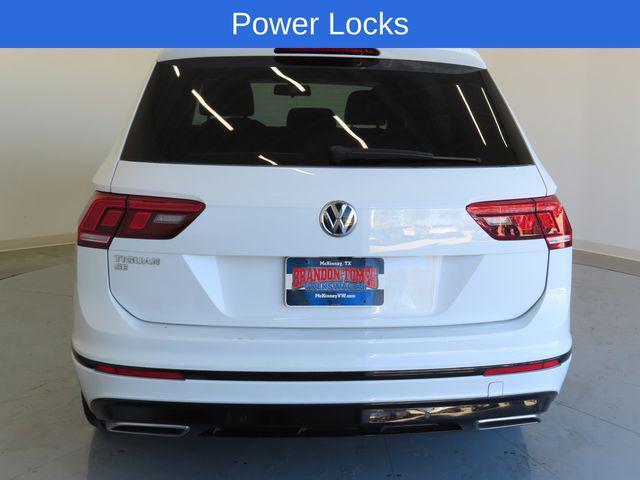 2020 volkswagen tiguan 2.0t se r-line black