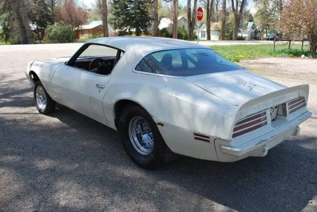 1975 firebird drag car race pontiac tubbed & caged