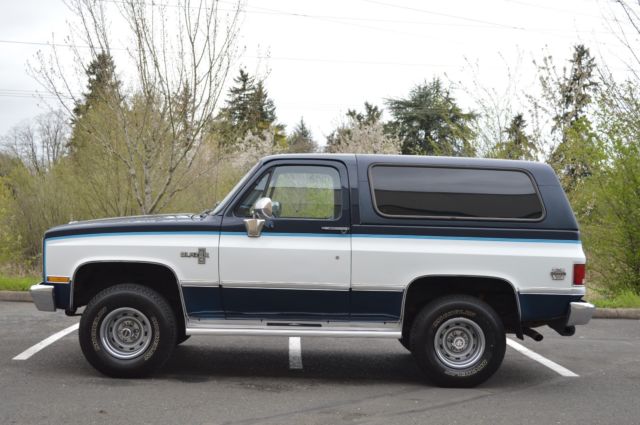 rare!! 1 owner 1988 chevy blazer k5 2-door 4x4 5.7 v8 only 49,725 orig miles!!