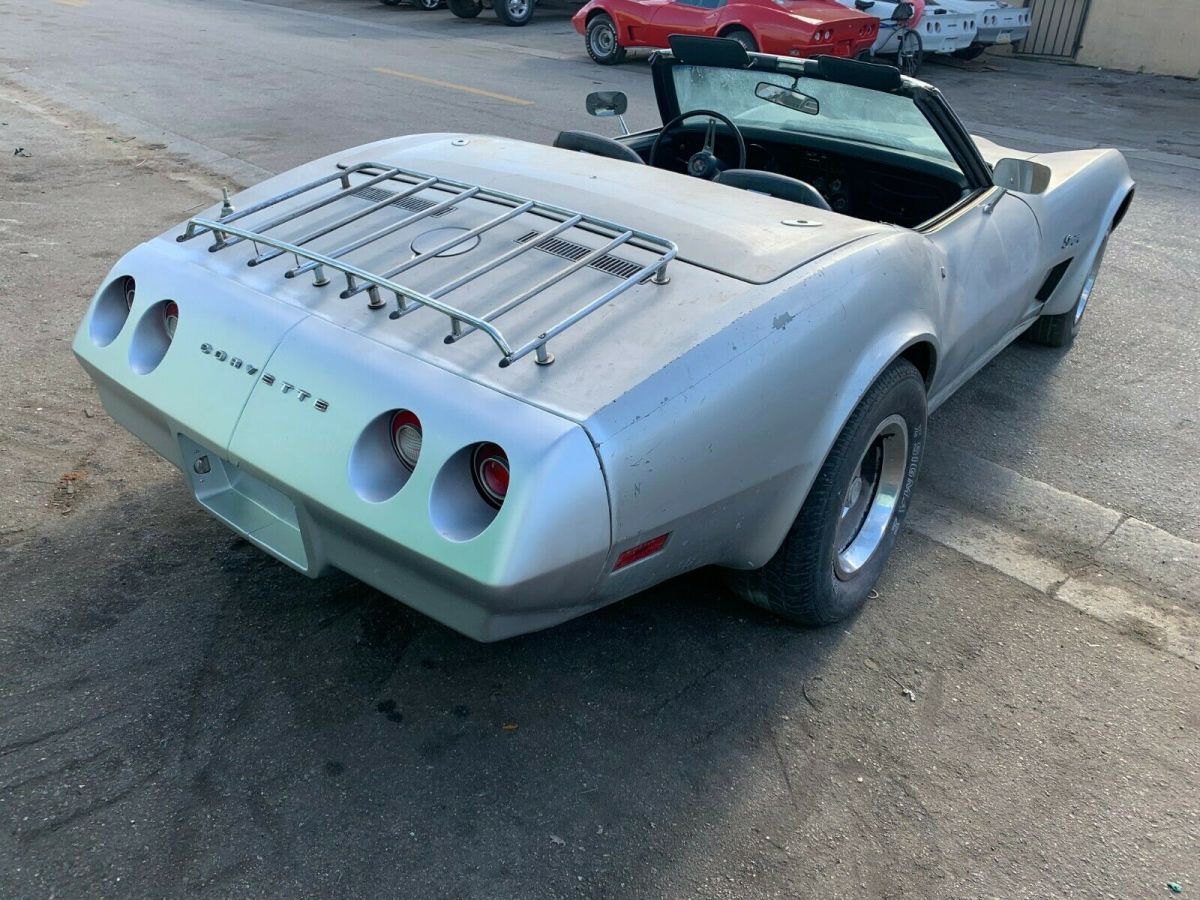 1974 corvette convertible no reserve 38k orig. miles