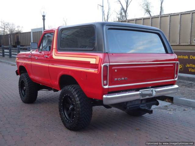 fully restored 1978 bronco, 429 v8 4 speed, vintage heat & ac, lifted on 35's!