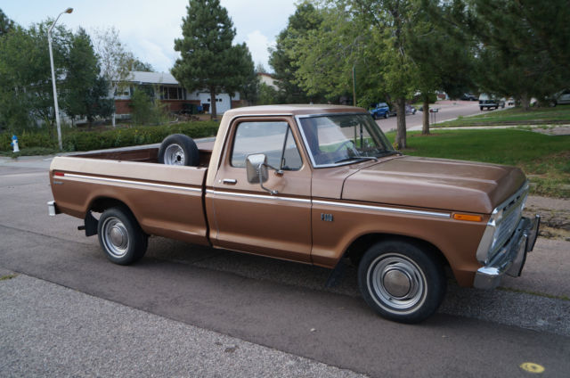 1975 ford f-100 beautiful 55k original miles 390 mint f150