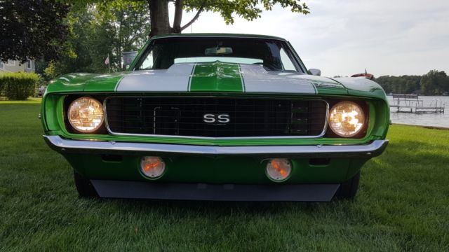 1969 camaro restomod "synergy green" excellent condition!!! new everything!!