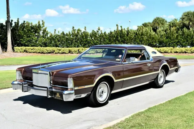 1976 lincoln mark vi 2 owners, factory sunroof 460ci, 51k miles, fully loaded
