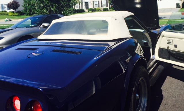 c3 convertible corvette modified 1977 502 crate