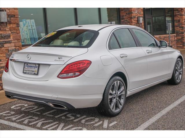 2018 mercedes-benz c-class 4matic