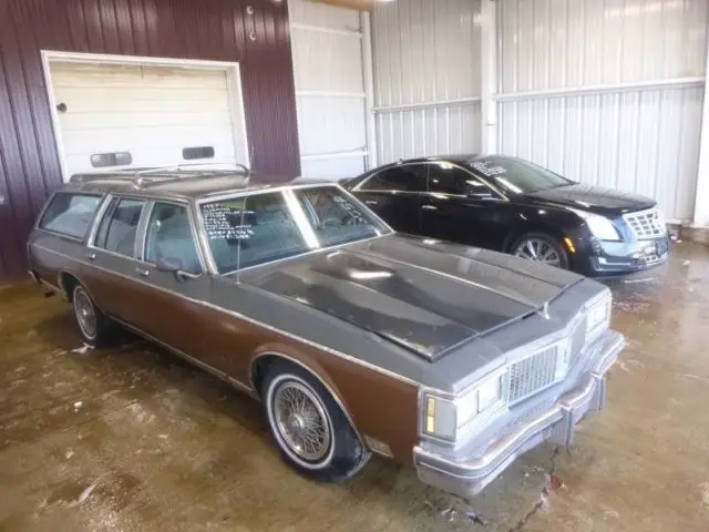 1987 oldsmobile custom cruiser 53321 miles brown car automatic