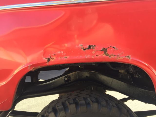 1963 red datsun nl320 4x4 conversion