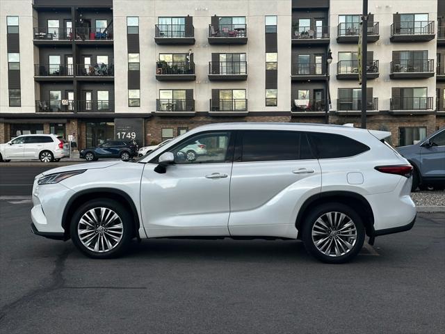 2021 toyota highlander hybrid platinum