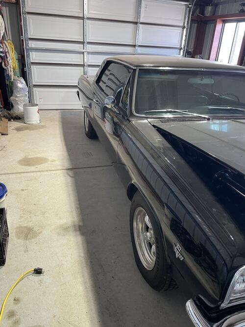 1965 chevy malibu, has dics brakes, 51,127miles , has new ac compressor but needs