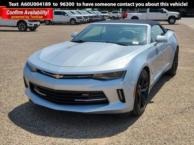 2018 chevrolet camaro 2lt