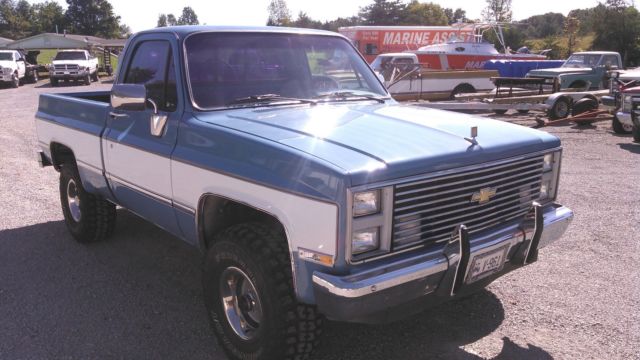 86 chevy k1500 4wd short fleetside a/c, p/w, p/l like new