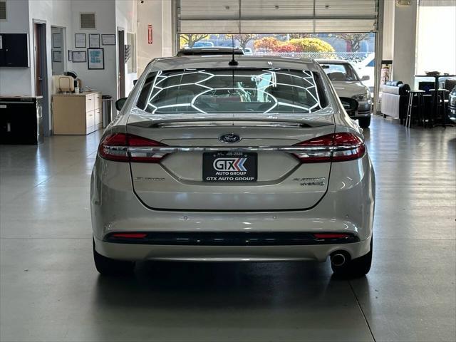 2018 ford fusion hybrid platinum