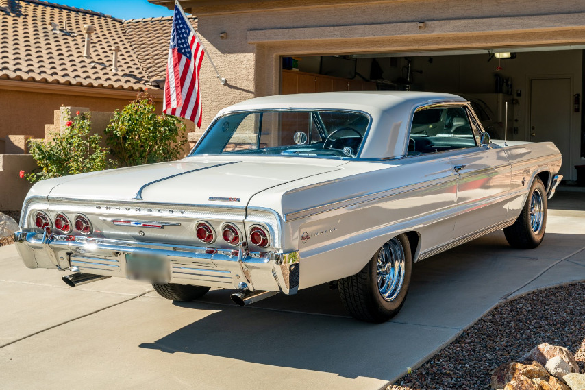 327-powered 1964 chevrolet impala ss coupe 4-speed
