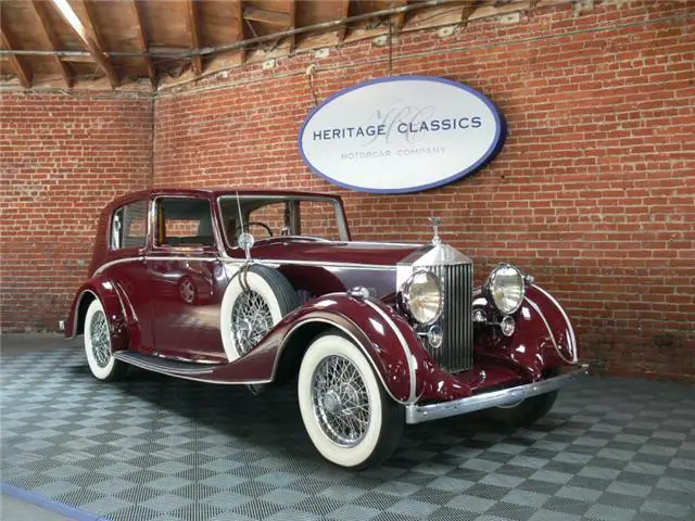 1938 rolls royce silver wraith, maroon with 35677 miles available now!