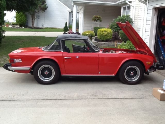 red, convertible