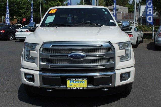 used 2016 ford f150 supercrew platinum seattle, wa 98125 for sale in seattle, washington