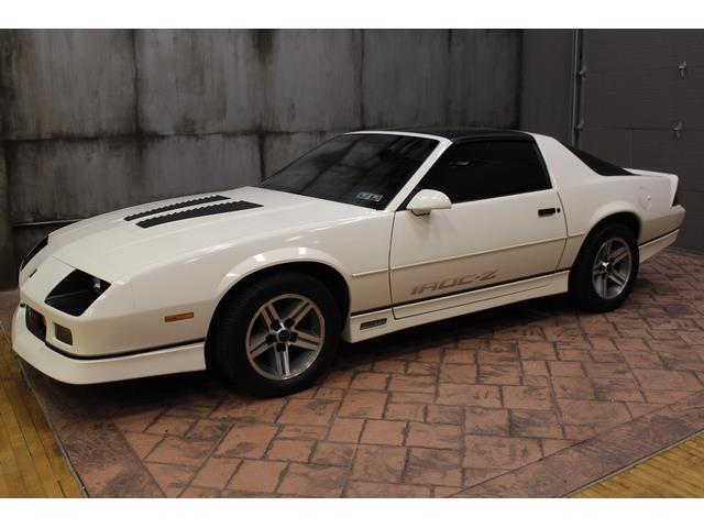 1986 chevrolet camaro z28 9630 miles white 5.0l v8 automatic