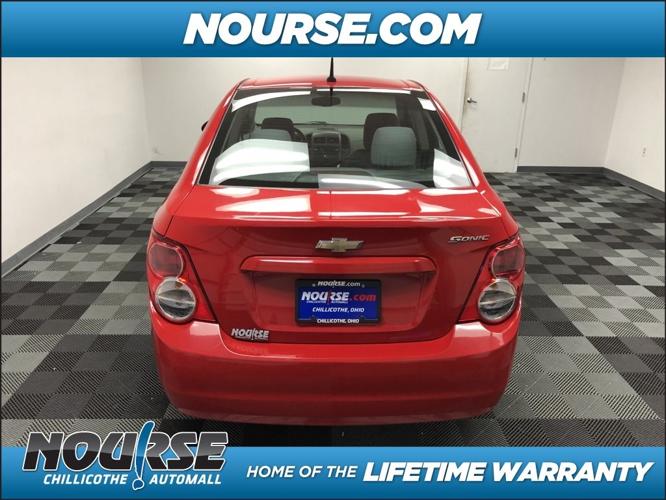 used 2012 chevrolet sonic ls sedan chillicothe, oh 45601 for sale in chillicothe, ohio