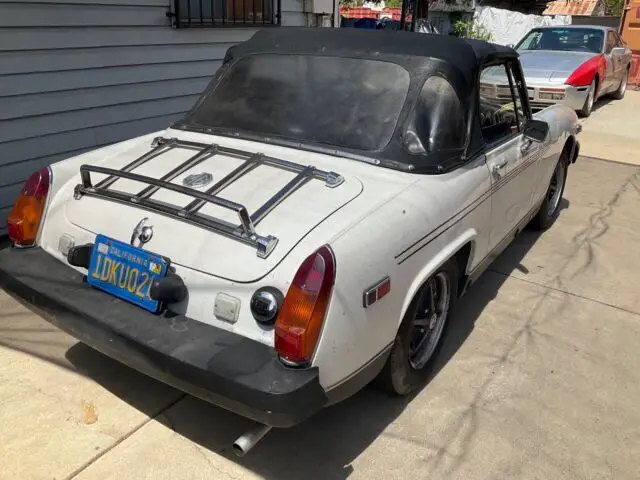 1979 mg midget convertible white rwd manual