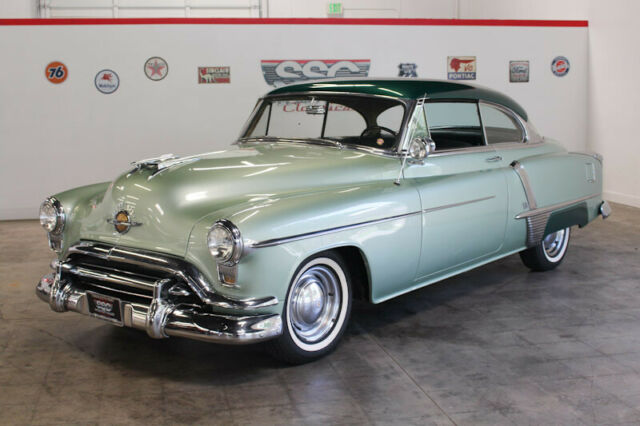 1951 oldsmobile super 88 64827 miles mint green hardtop