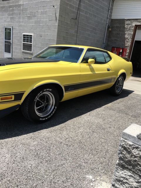1973 ford mustang mach 1--351 cleveland auto run drive great