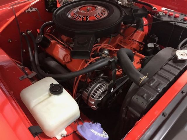 1970 plymouth superbird 0 tor red v-8 automatic