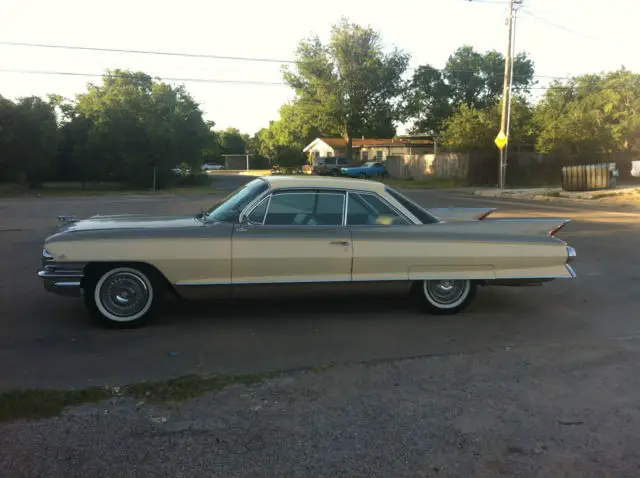 1961 cadaillac coupe de ville 2 door coupe, bubble top