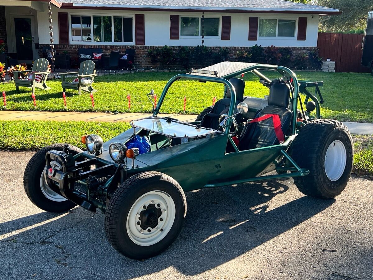 1991 volkswagen dune buggy green rwd manual