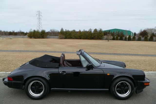 1985 porsche 911 carrera cabriolet with 38282 original miles