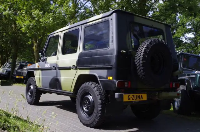 mercedes benz g class original 5 doors stafcar military truck very rare!!