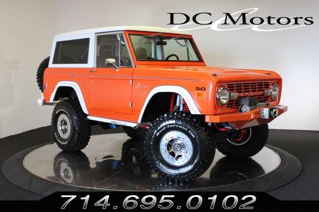 ranger edition 1974 ford bronco amazing restoration