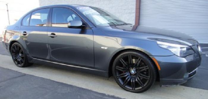 2008 bmw 535i sport grey black 535 navigation clean title in glendale, ca