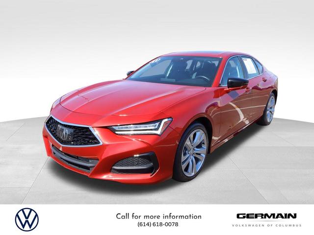 2021 acura tlx technology