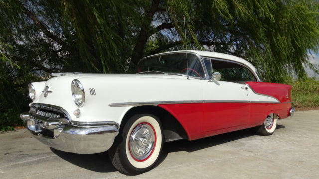 1955 oldsmobile 88 two door hardtop classic rocket88 324 cube v8 - video