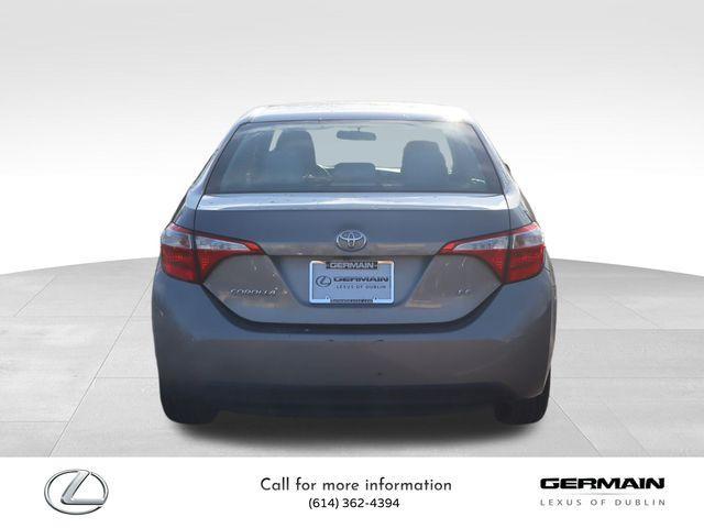 2015 toyota corolla le