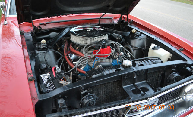 1968 mustang convertible 302 auto loaded solid metal beautiful candy apple red